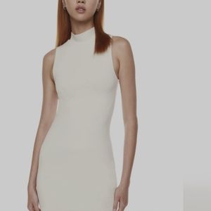 Babaton Mockneck Midi Dress